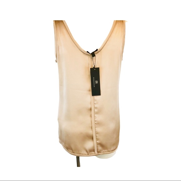 Banana Republic Sleeveless Top With Removable Pearl Necklace Embellishment - Picture 2 of 7